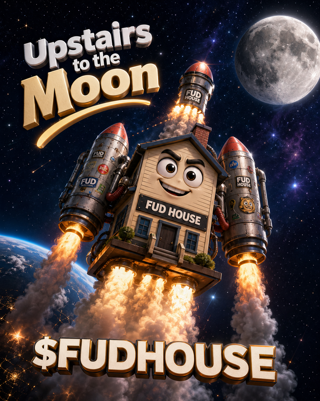 Upstairs to the Moon